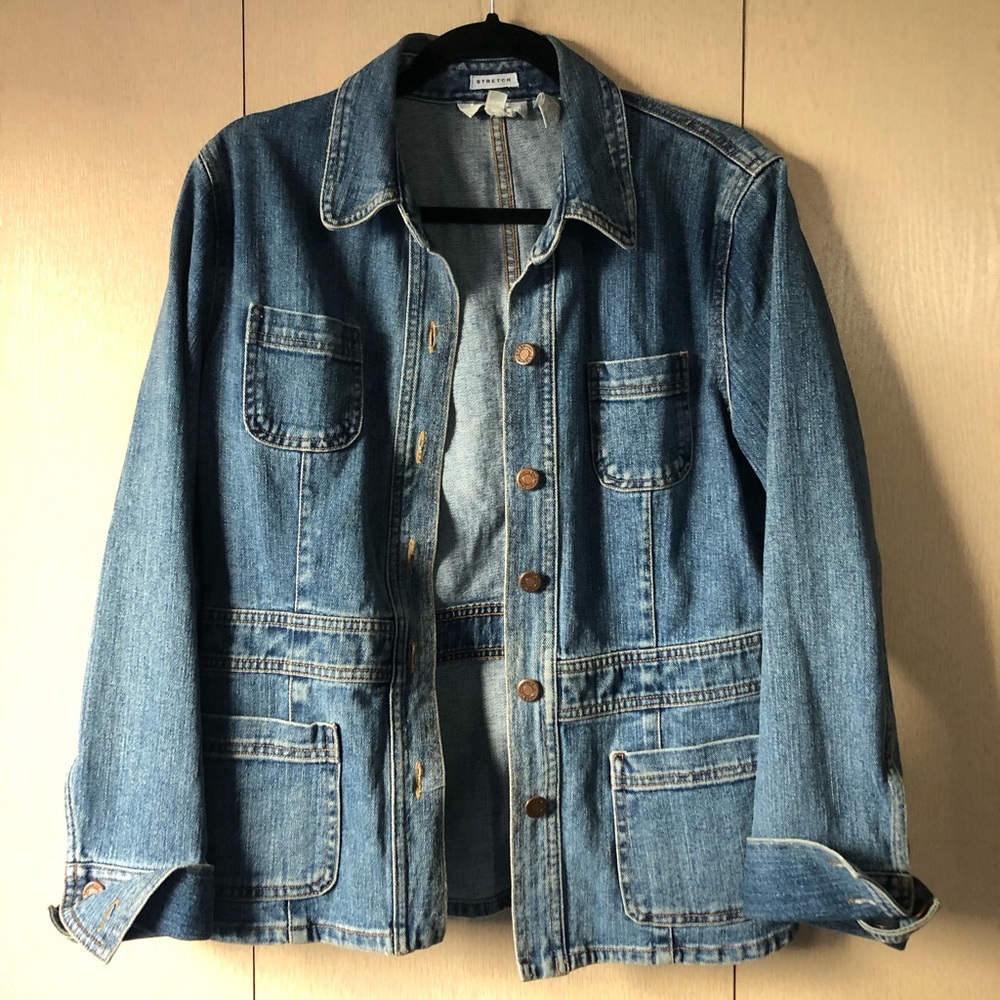 Jones NY Sport Stretch Jean Jacket